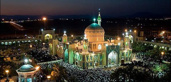 عکس حرم برادر امام رضا در طبس