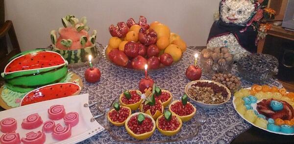 عکس سفر شب یلدا ساده