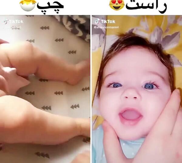 عکس نوزاد گوگولی مگولی