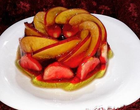 عکس ژله ی میوه ای
