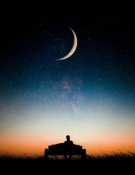 عکس شب غمگین بدون متن