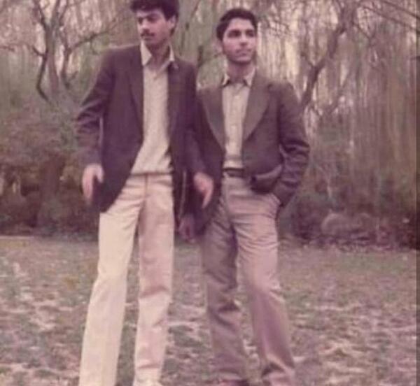 عکس قدیمی مهران مدیری