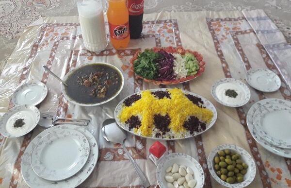 عکس ناهار قورمه سبزی