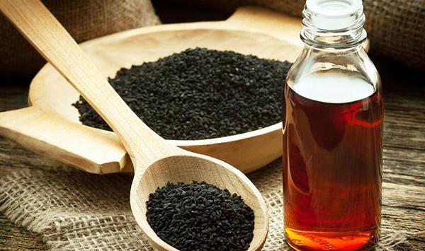 عکس نوشته خواص روغن سیاه دانه