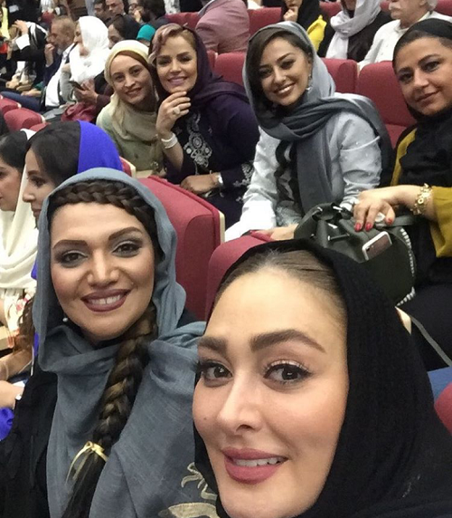 عکس جشن حافظ بازیگران