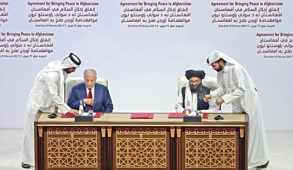 عکس صلح طالبان