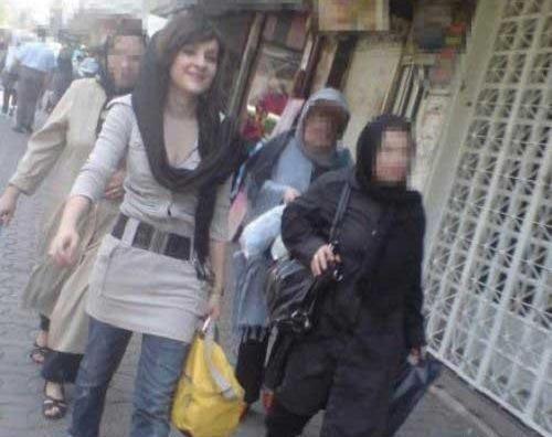 عکس بی حجاب