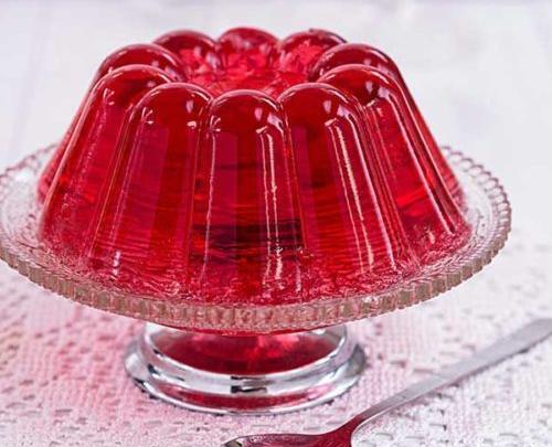 عکس ژله خانگی ساده