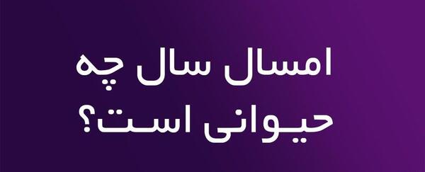 عکس حیوانات سال ها