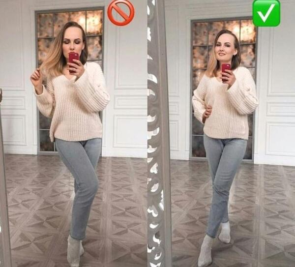 عکس ژست دخترانه ایستاده