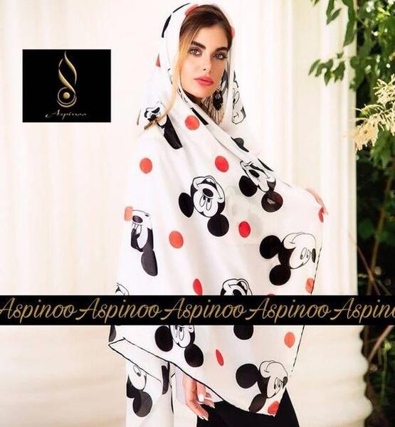 عکس کارتونی شال و روسری