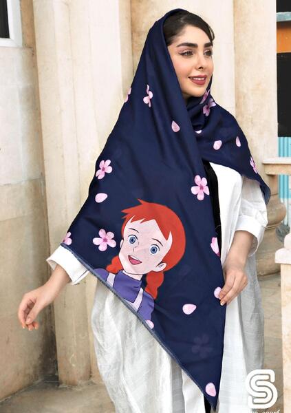 عکس کارتونی شال و روسری