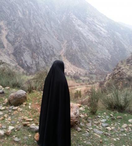 عکس زن با حجاب