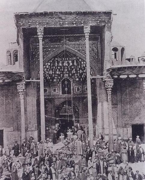 عکس قبر قدیمی امام حسین