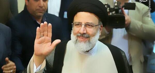 عکس آقای رئیسی و رهبری