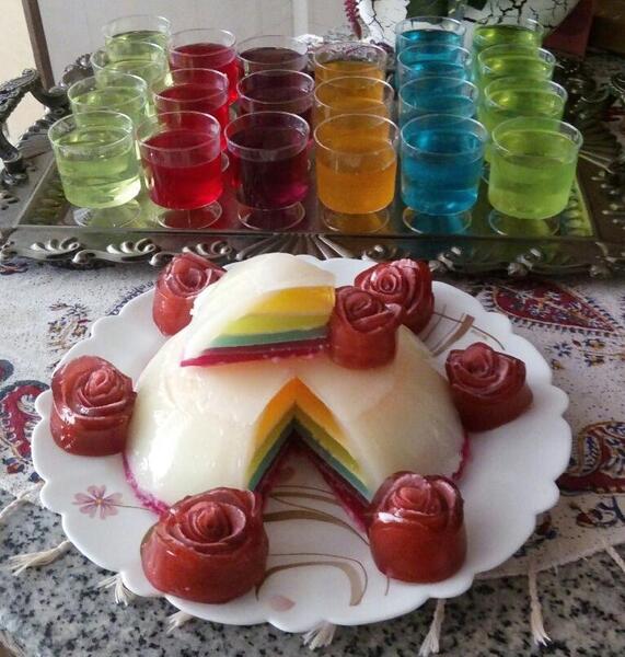 عکس ژله کیکی