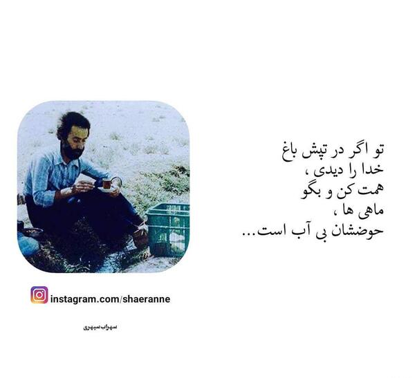عکس تنهایی خود را در آب