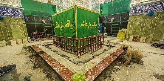 عکس ضریح قدیمی حضرت عباس