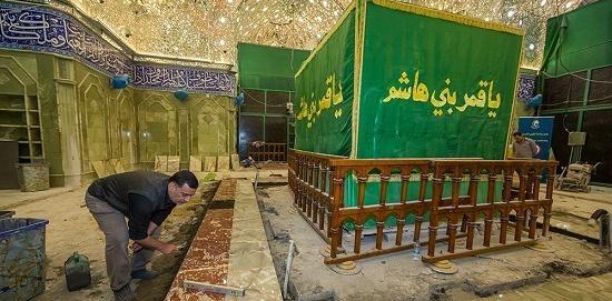 عکس ضریح قدیمی حضرت عباس