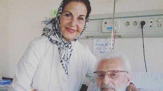عکس عروسی جمشید مشایخی و همسرش