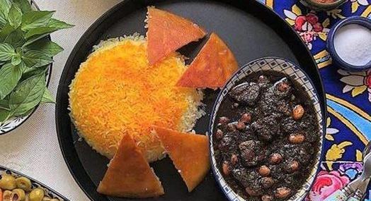 عکس نوشته در مورد قورمه سبزی
