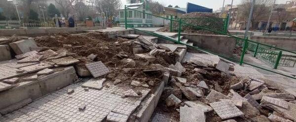عکس قدیمی چشمه علی
