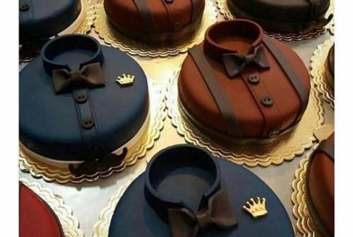 عکس کیک تولد عاشقانه مردانه