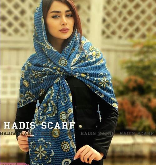 عکس زن زیبا با شال