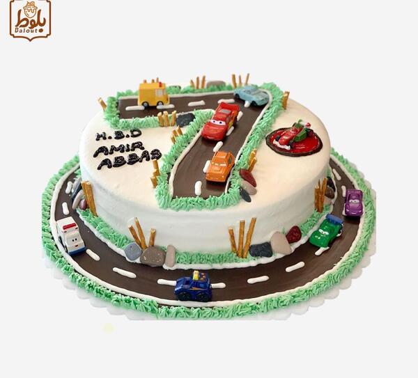 عکس کیک تولد مک کویین