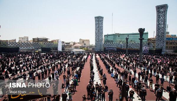 عکس ظهر عاشورا میدان امام حسین