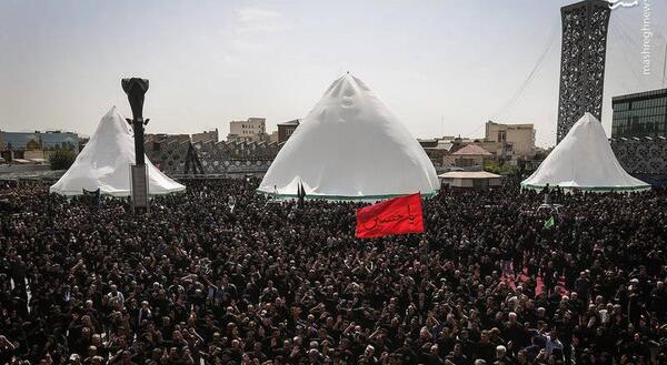 عکس ظهر عاشورا میدان امام حسین