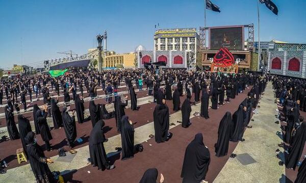 عکس ظهر عاشورا میدان امام حسین