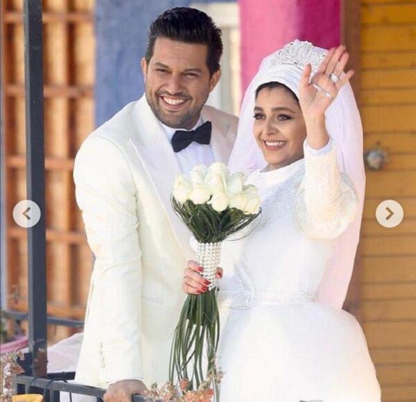 عکس عروسی حامد اهنگی
