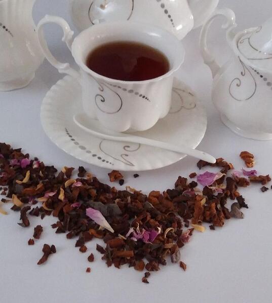 عکس چای گلابی