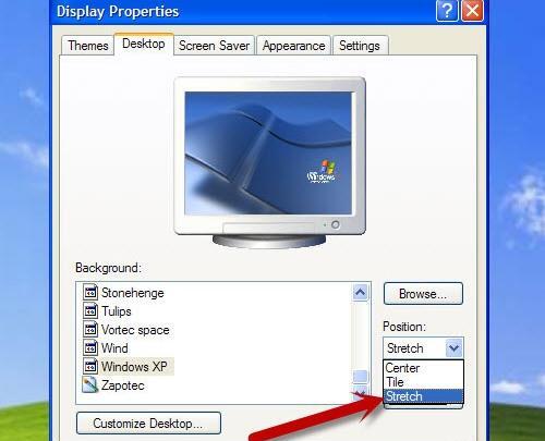 چگونه عکس صفحه لپ تاپ را عوض کنیم