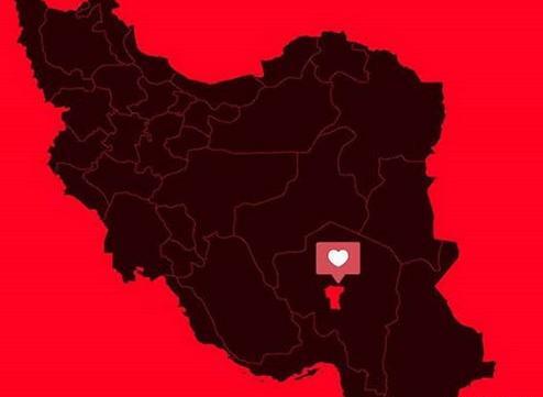 عکس تصویر نقشه ایران پروفایل