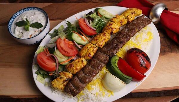 عکس چلو کباب مجلسی