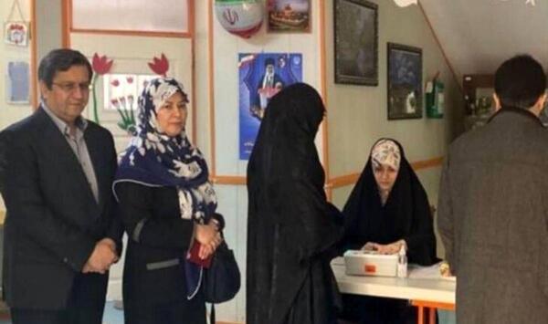 عکس زن آقای همتی