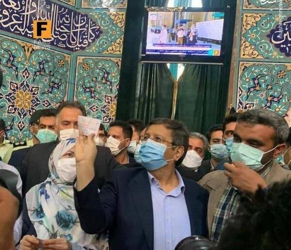 عکس زن آقای همتی