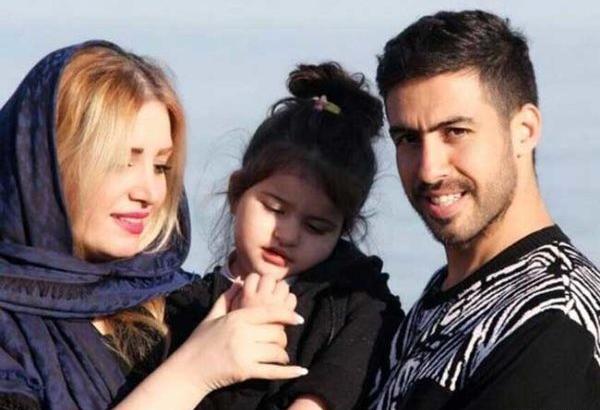 عکس تولد روشنا دختر خسرو حیدری