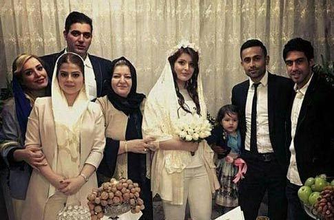 عکس تولد روشنا دختر خسرو حیدری