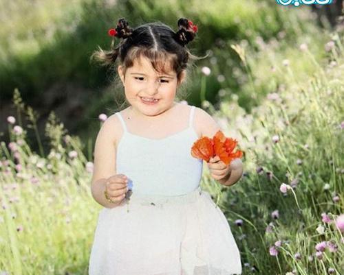 عکس تولد روشنا دختر خسرو حیدری