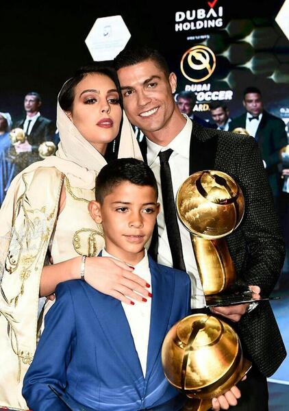 عکس نامزد رونالدو