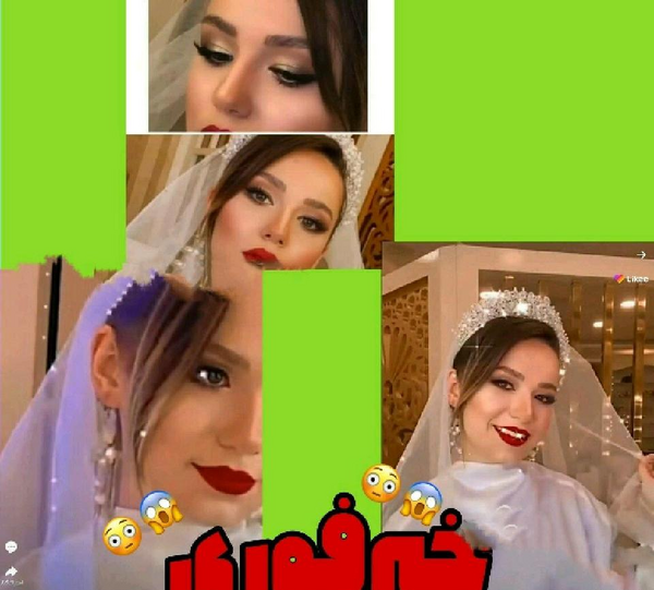 عکس عروس شدن پریسا