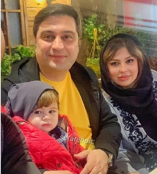 عکس بازیگر نیوشا ضیغمی و همسرش