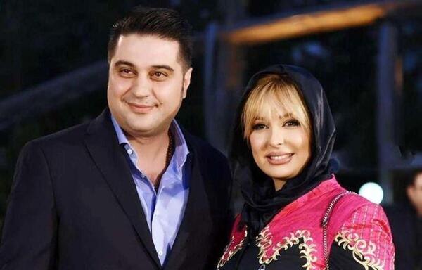 عکس بازیگر نیوشا ضیغمی و همسرش