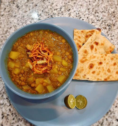 عکس غذا عدسی