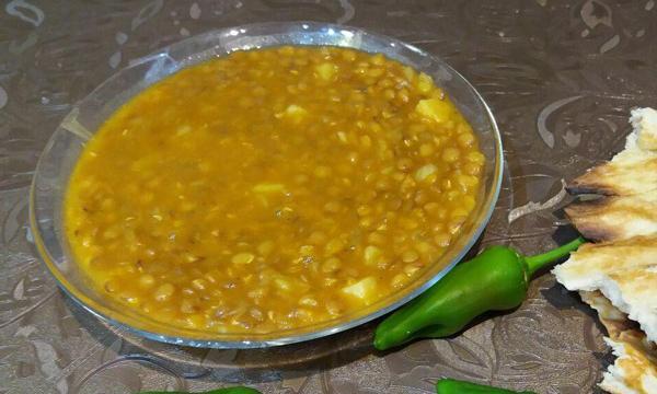 عکس غذا عدسی