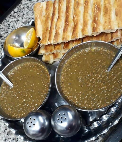عکس غذا عدسی