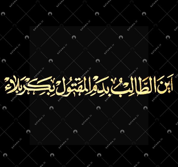 عکس این طالب بدم مقتول بکربلا